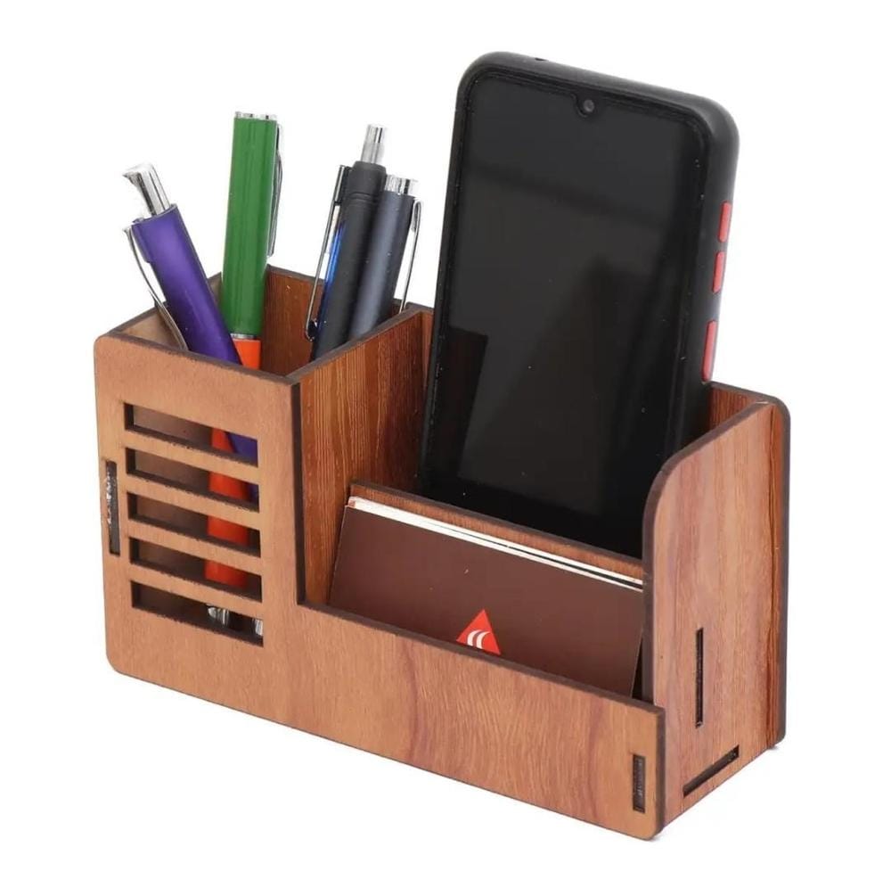 1 Pc Mobile Holder Wooden Desk